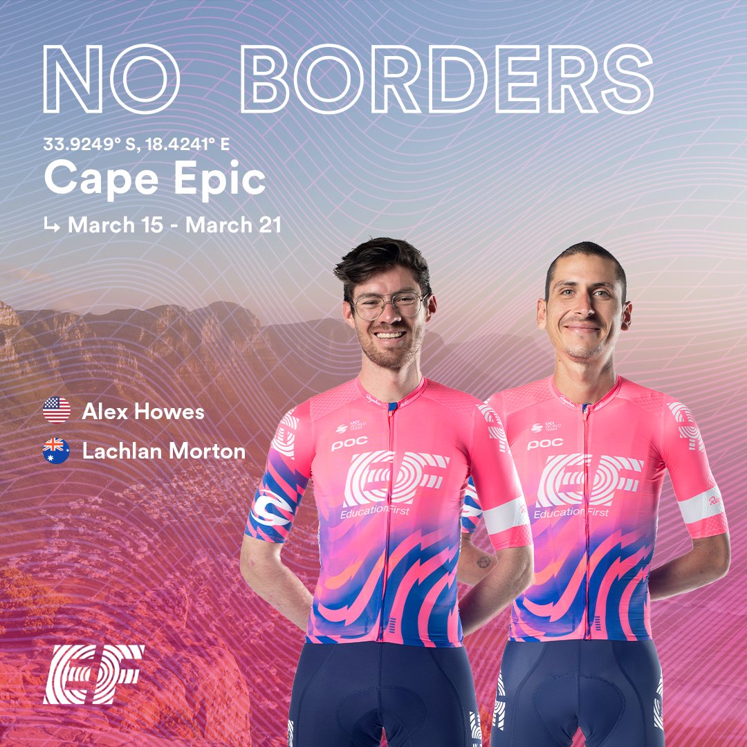 Next week, Alex and Lachlan will explore and race the Western Cape of South Africa together at the legendary mountain biking race, Cape Epic. Here’s to kicking off our alternative racing calendar in a truly epic fashion.

#CapeEpic #noborders #mountainbike #capetown