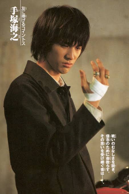 仮面ライダーライア/手塚海之 めっちゃかっこいい。どう見ても悪人面し