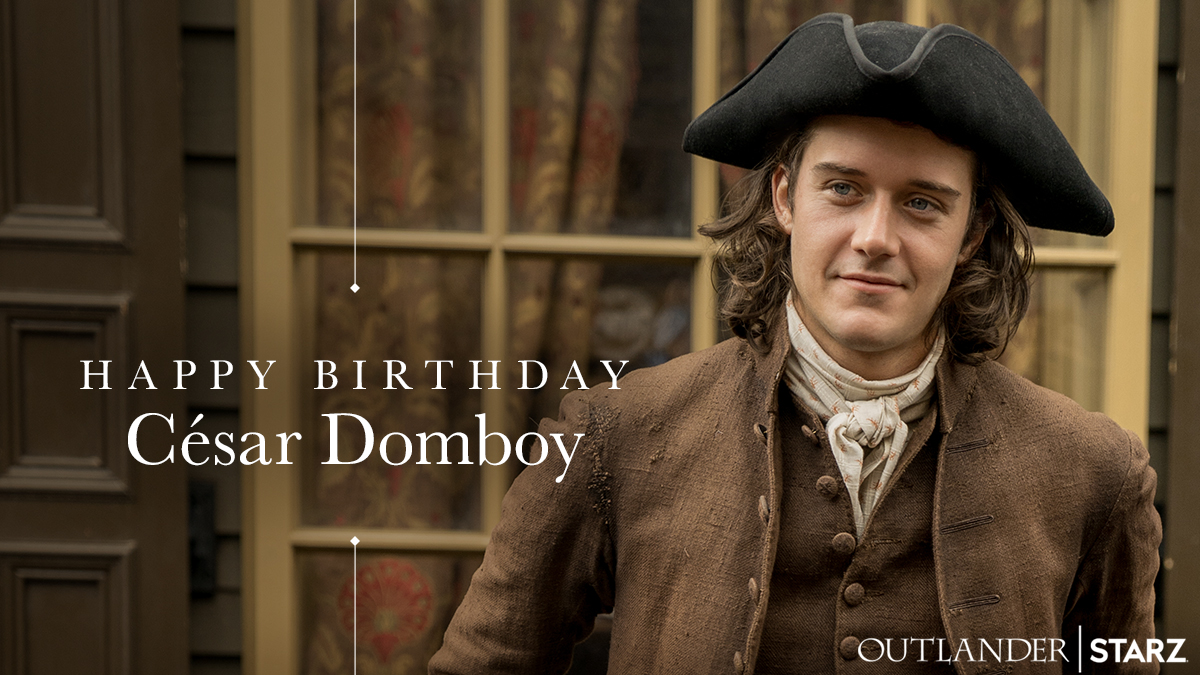 Let's all tip our tricorn hats to @CesarDomboy on his birthday! 🎉 #Outlander