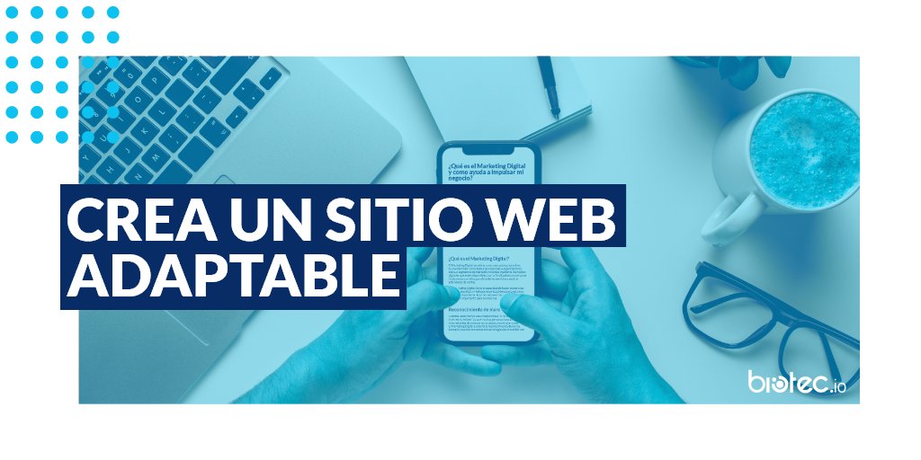 biotec_io's tweet photo. Contar con un #SitioWeb es fundamental en tu estrategia de #MarketingDigital. El tiempo que le dediques y el mantenerla siempre activa te hará generar mayores visitantes y a largo plazo generará grandes ventajas para tu empresa o negocio y lograrás tener un mejor posicionamiento. https://t.co/sxIiJeFfW1