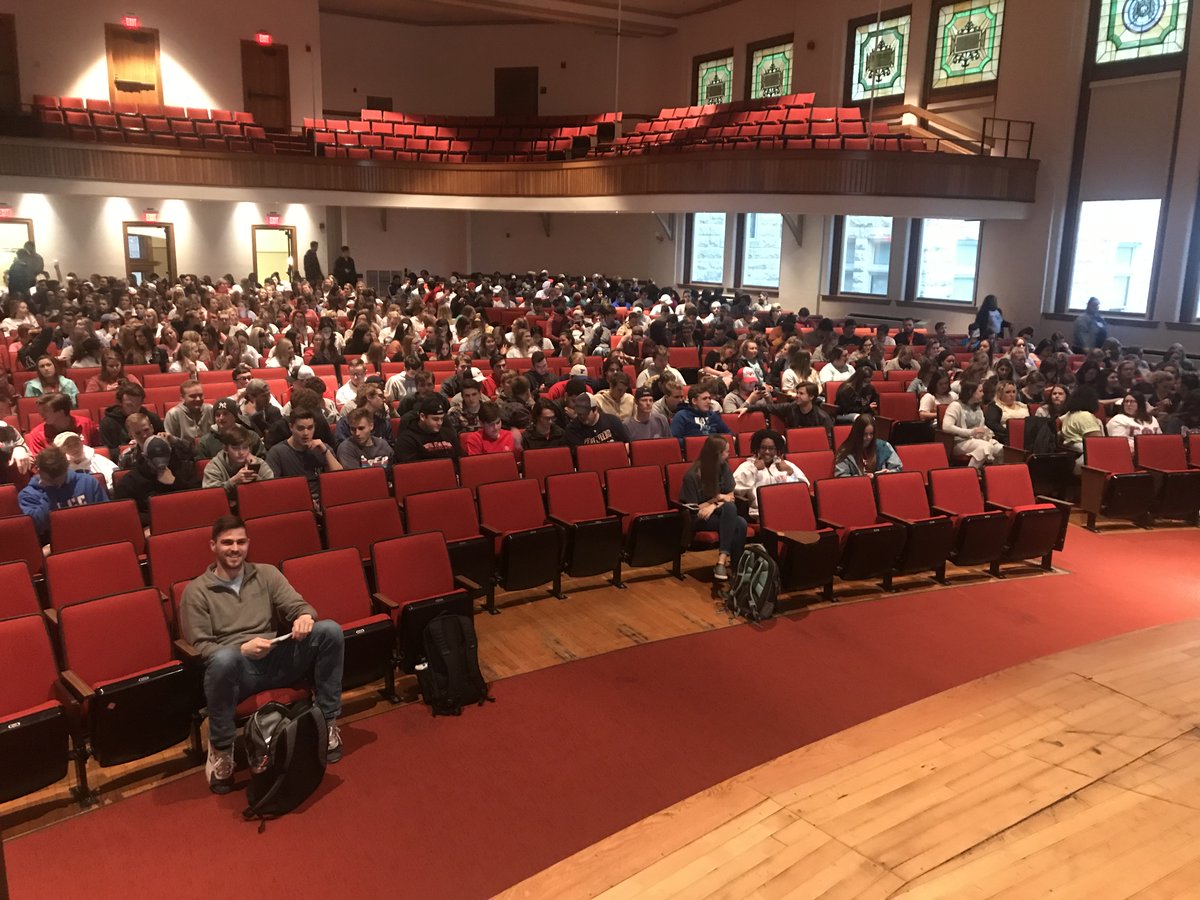 SEMOGreeks's tweet photo. Thank you to @CaseyJFCFL for speaking at SEMO tonight! Very impactful message. Thank you to everyone who attended! https://t.co/7S5l2vLk95