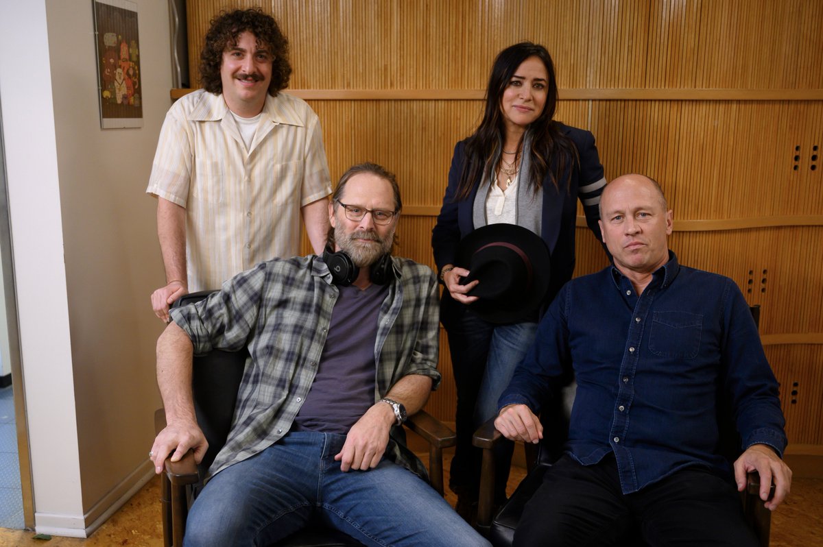 Take-aways from episode 402 <a href="/BetterthingsFX/">Better Things</a>: I can’t believe we took it this far. Me and my dad, Mike Judge. #kingofthehill vs. Ching of the Mill. There is a grip of easter eggs in this scene + in the episode. Epic reunion with <a href="/MikeJudge/">Mike Judge</a> &amp; <a href="/TheOliverCooper/">Oliver Cooper</a>. #BetterThingsFX