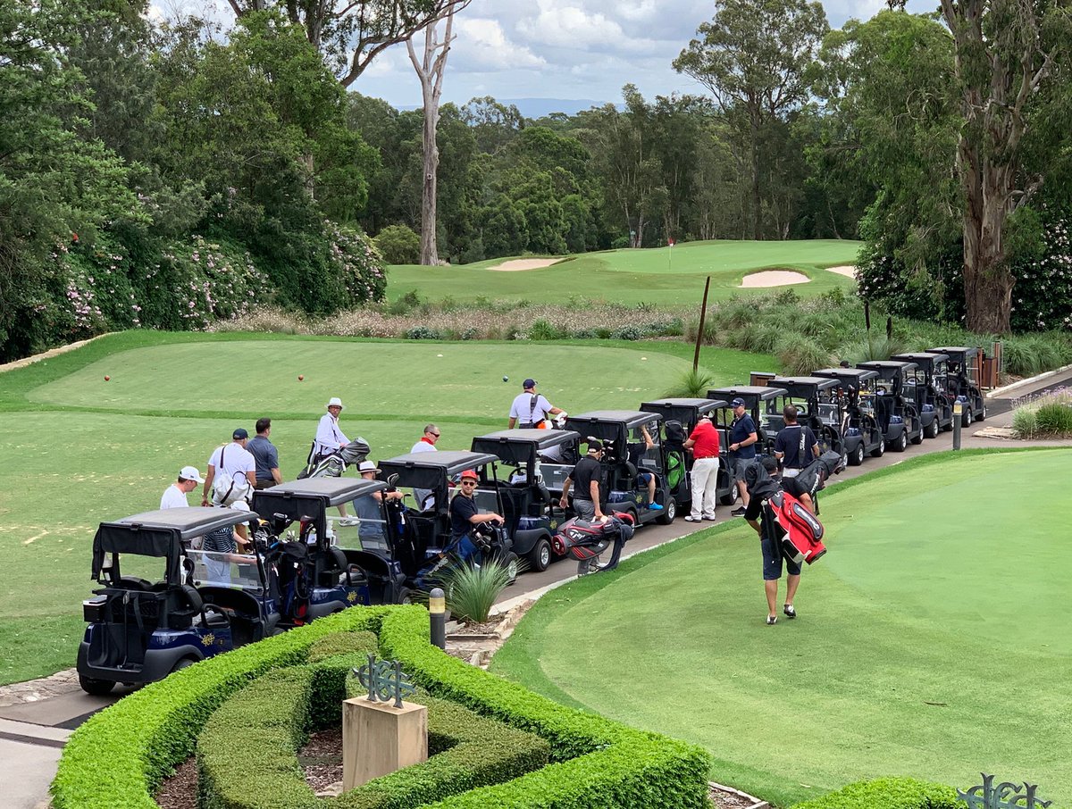 WestmeadInst's tweet photo. Putting with a purpose! 🏌🏾♀️Today we’re at the inaugural NAB WIMR Charity Golf Day, where players are raising vital funds for medical research. #WIMR #westmeadinstitute https://t.co/oXs70N97Un