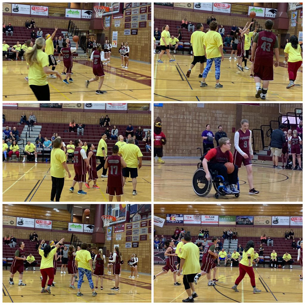 HorizonHawksAD's tweet image. 3 years ago we started the tradition of Unified Bball playing @ThorntonPolice and others have followed. Tonight, we started a new tradition with playing @Adams12 Transportation Dept. It was an amazing night and.......the Hawks prevailed 84-22. Great job Hawks!! #WeChooseToInclude