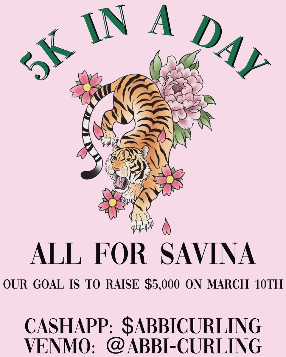 CAHS_Swag's tweet photo. help us raise 5k in a day tomorrow titans!!!! it’s all for savina! 
#FindYourMuse #SWAGWEEK2020 https://t.co/2cRQGFwCnX