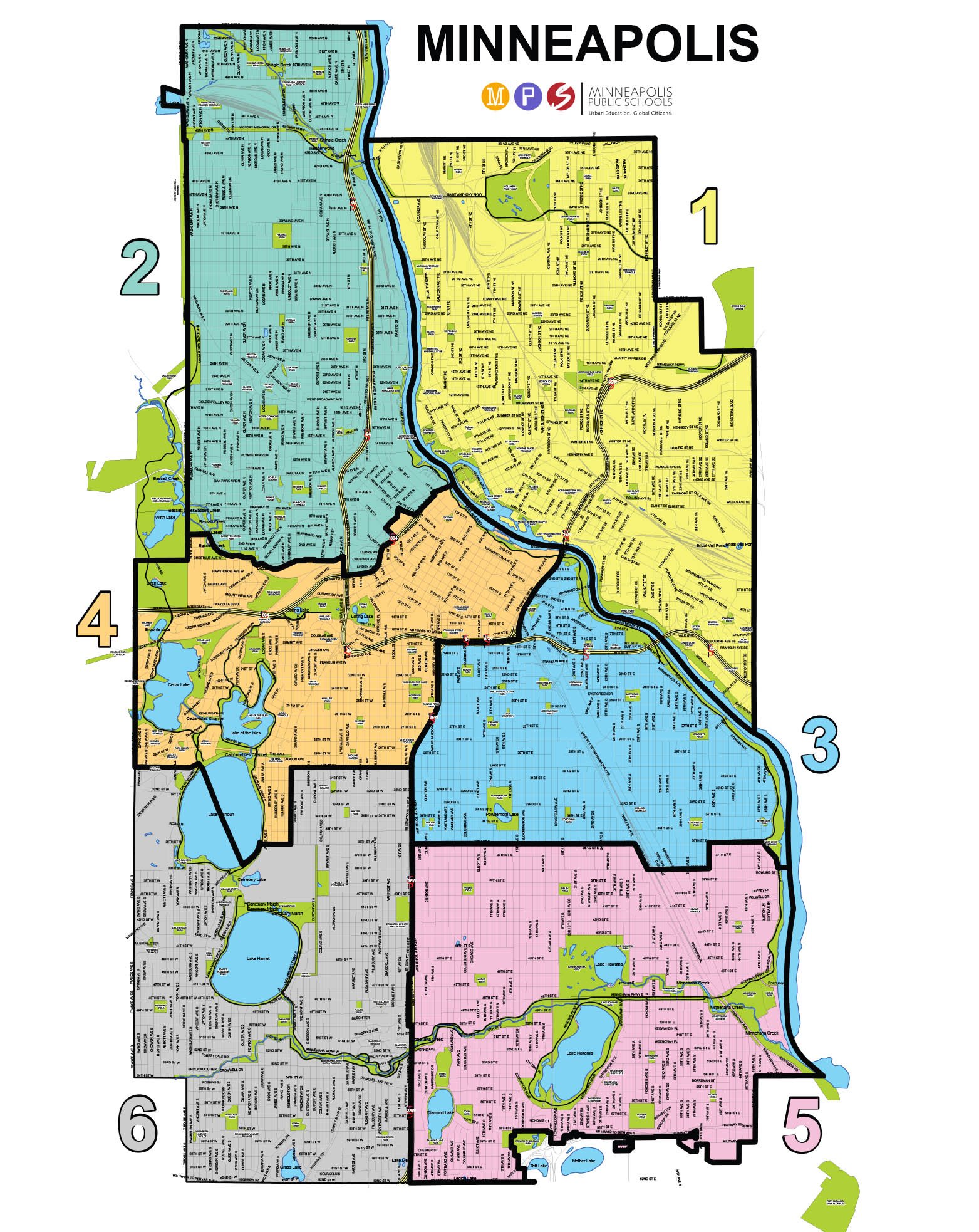 Minneapolis School Redistricting Map Charis Augustina