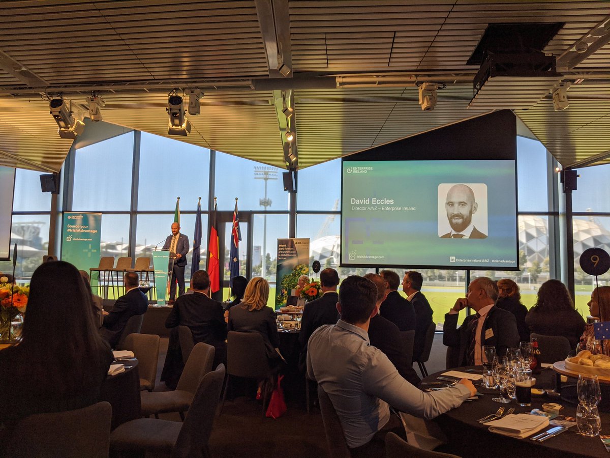 Terrific meeting of business leaders <a href="/Entirl/">Enterprise Ireland</a> Enterprise Ireland Event  #irishadvantage I'm in good company with <a href="/CaroBowler/">Caroline Bowler</a> <a href="/dsalampasis/">Dimitris Salampasis</a>