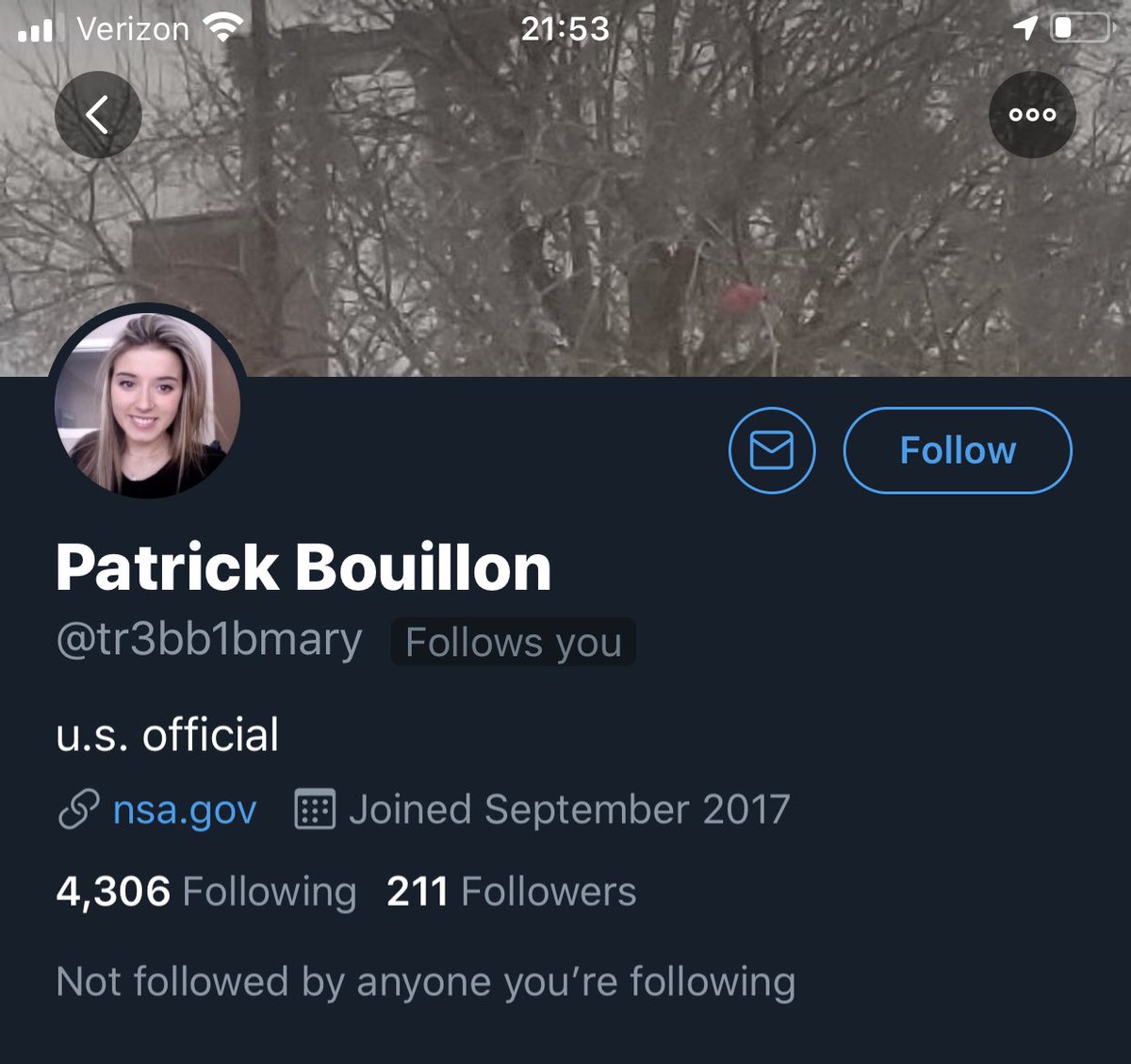 You could at least make an effort ”Patrick”...but hey, at least ppl still follow us 🤩
