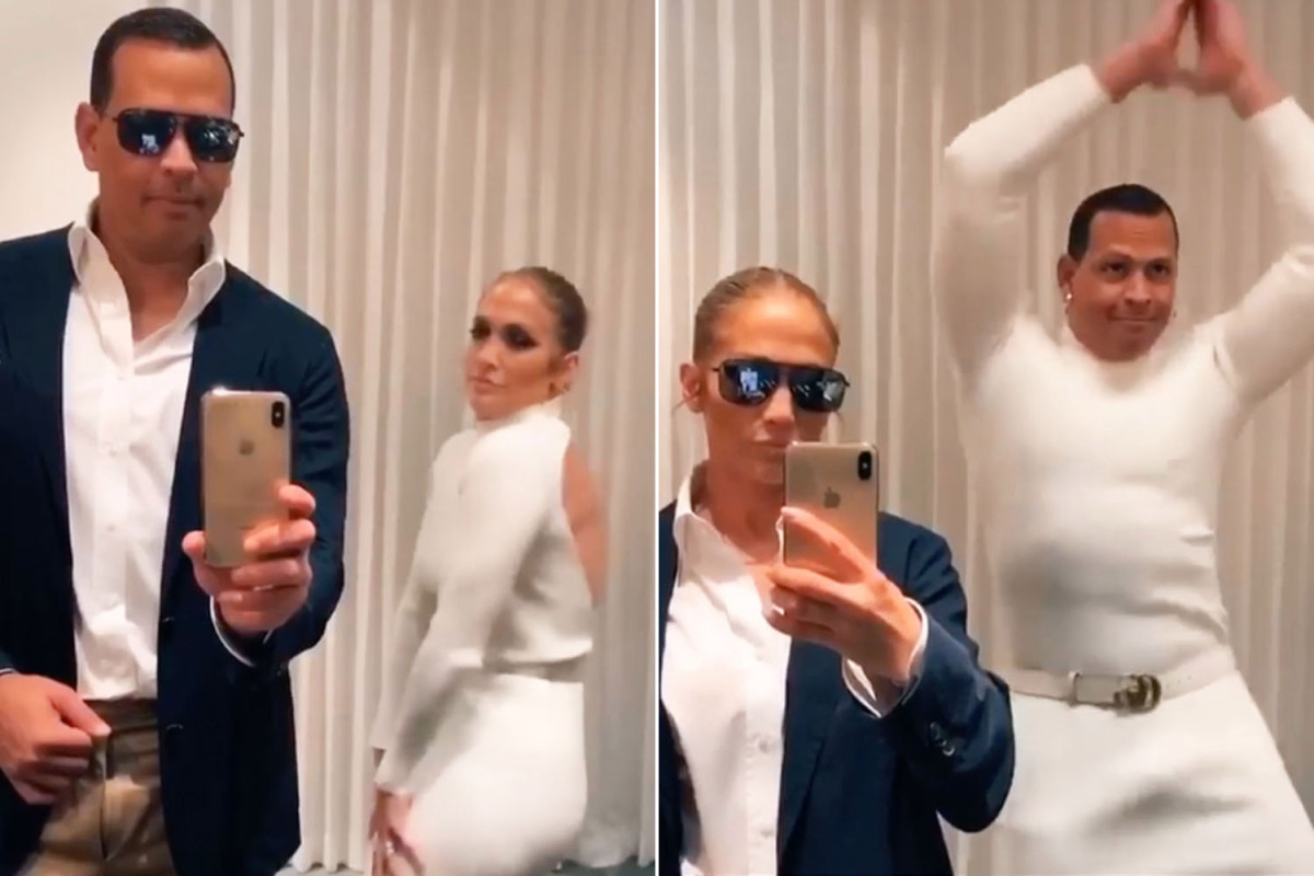 Jennifer Lopez and Alex Rodriguez ‘Flip the Switch’ in epic TikTok