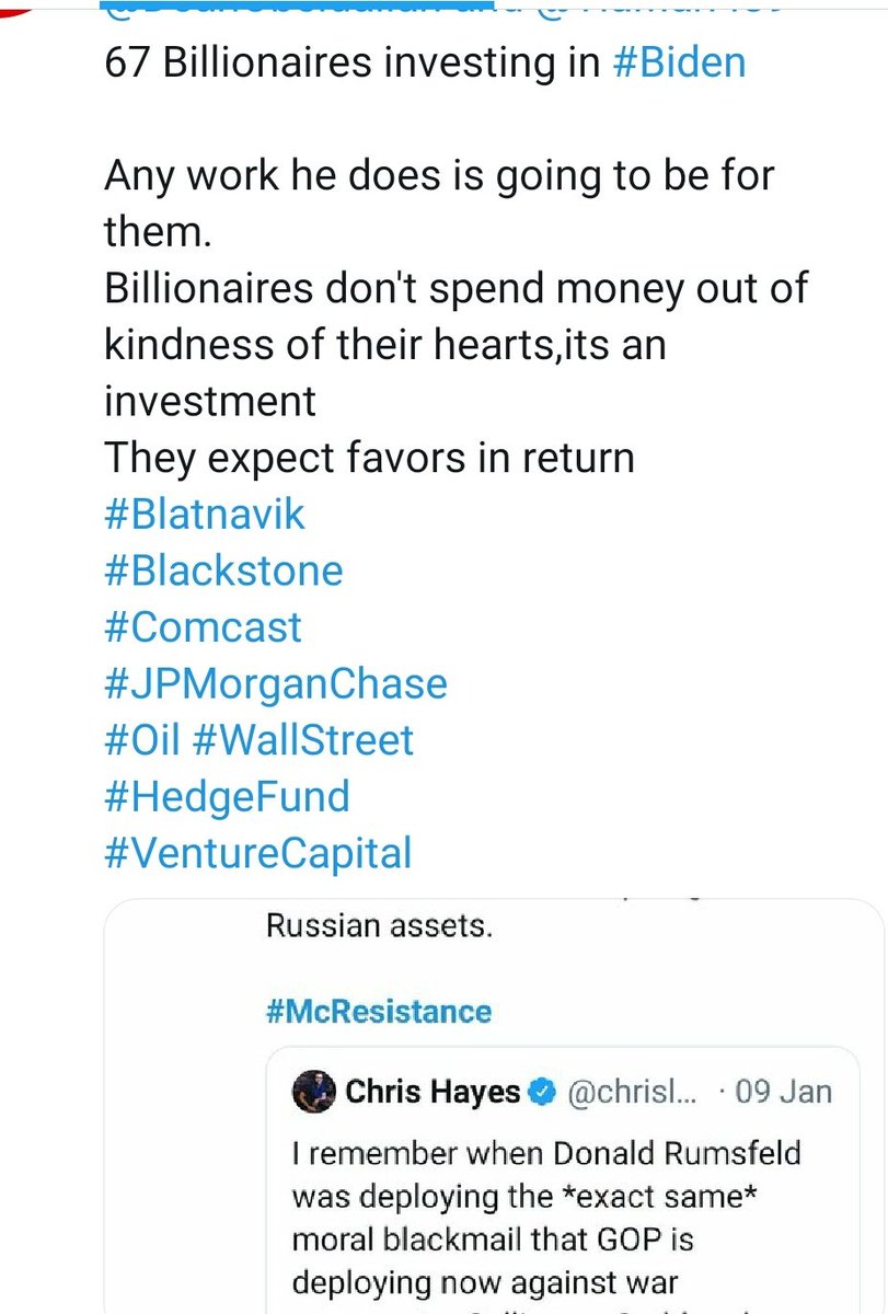 Hena201's tweet photo. @617SER @pkattheshore @IlhanMN https://t.co/VHjx0njxXh
If you truly believe in #Warren policies, you would not go for Joe Biden.
#NotMeUs
#BidenIsNotObama https://t.co/lmsgylQt6X
