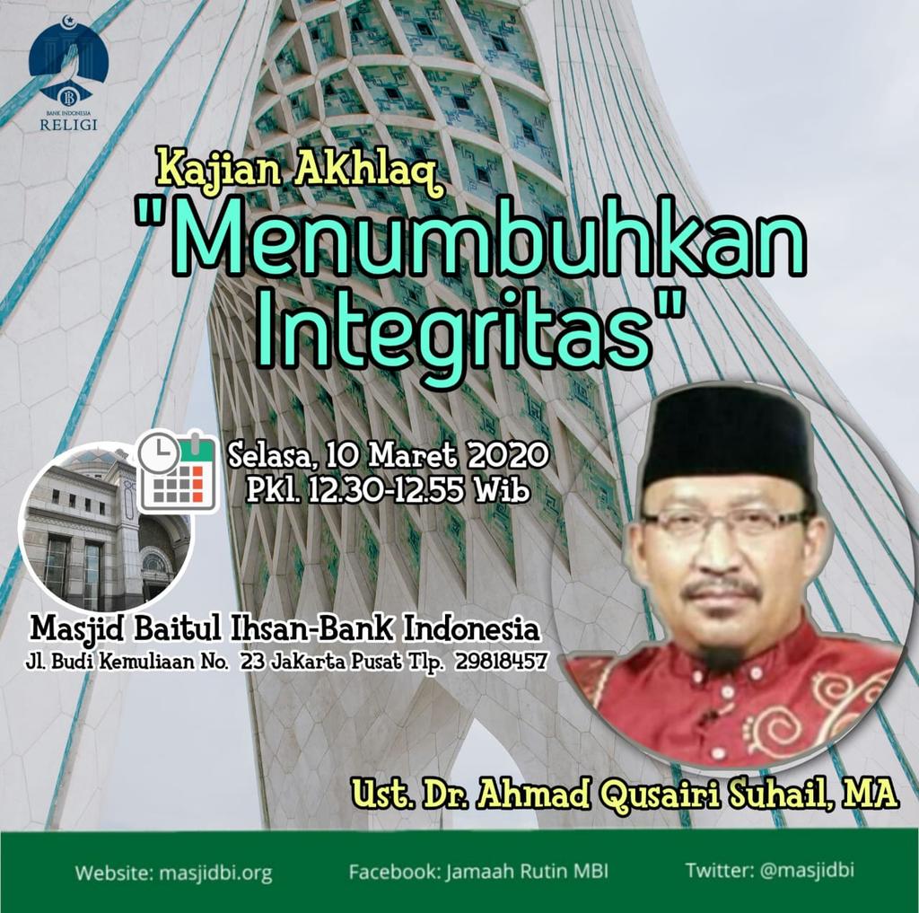 masjidbi's tweet photo. Kajian Akhlaq di @masjidbi siang ini: https://t.co/14Nb46RGy0