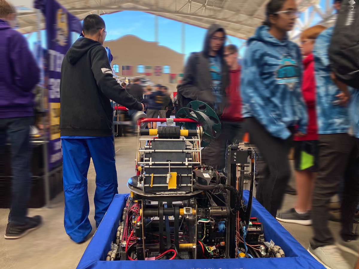 SMblyRequired's tweet photo. After some intensive match watching, scouting, fixing and building, SMbly Required was proud to head into quarterfinals as the Alliance Captain of Alliance 8! A truly meaningful weekend spent at Del Mar Regional!! 🦅💙💛 #WeAreSM #FRCteams #CompSeason https://t.co/KnExSMQ6xv