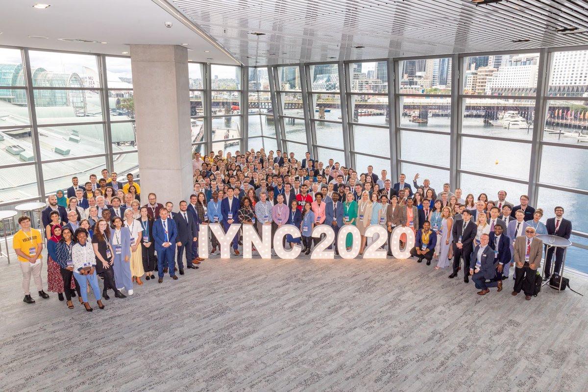 IYNC's tweet photo. Look at all our wonderfully diverse delegates! Happy #IYNC2020 everyone!
#DiversityInNuclear https://t.co/qNtWMqOhRe