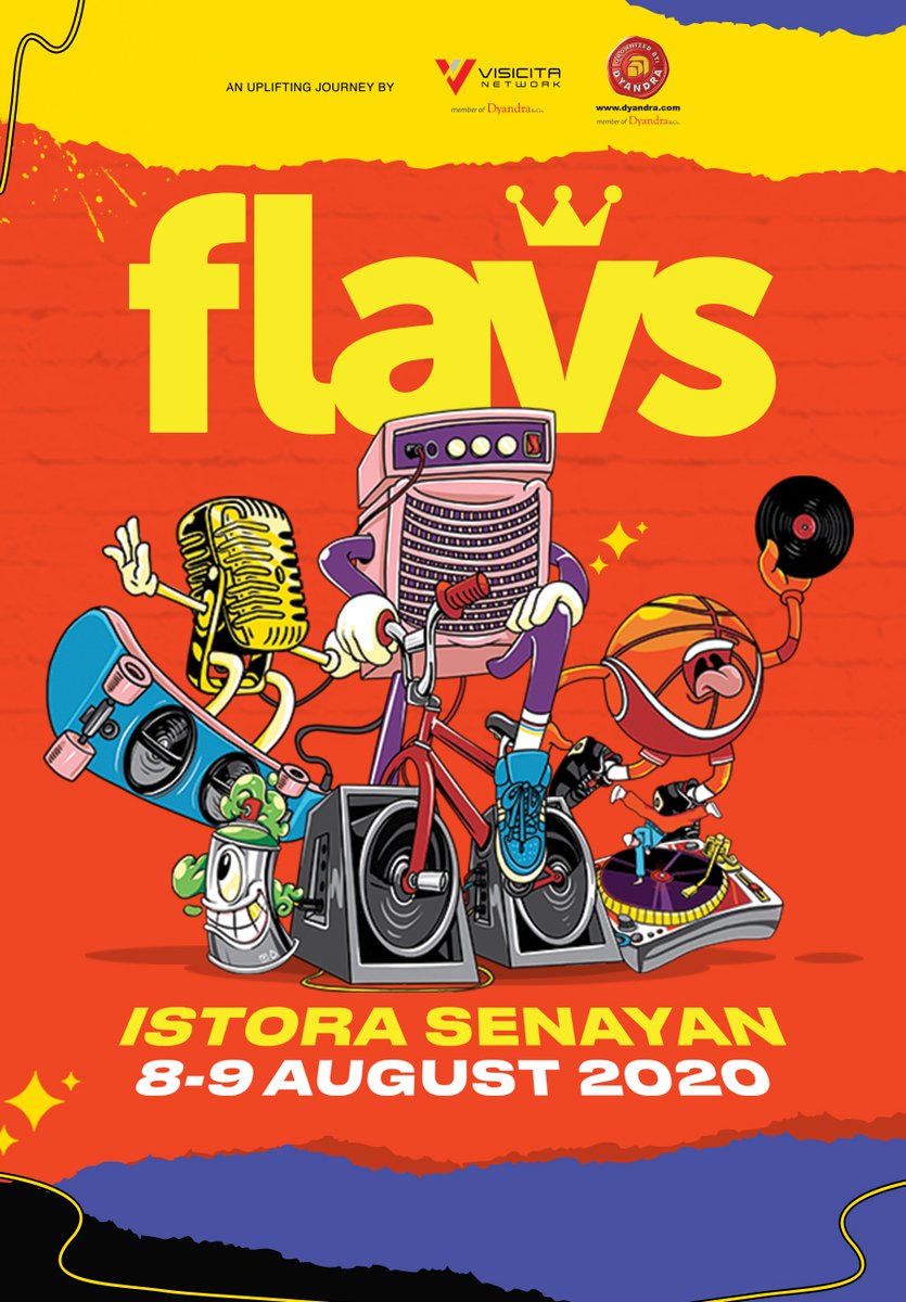 IbuDibjoTBox's tweet photo. FLAVS FESTIVAL 2020
 08 AUG - 09 AUG 2020  ISTORA SENAYAN, JAKARTA
Pembeli harus langsung datang ke Ibudibjo (online / offline)
krn langsung print tiket
Jl. Bendi VII No. 11 - 13 Kebayoran Lama
Tlp 021- 7239642 / 081294274536 https://t.co/5YlEQhDJyy