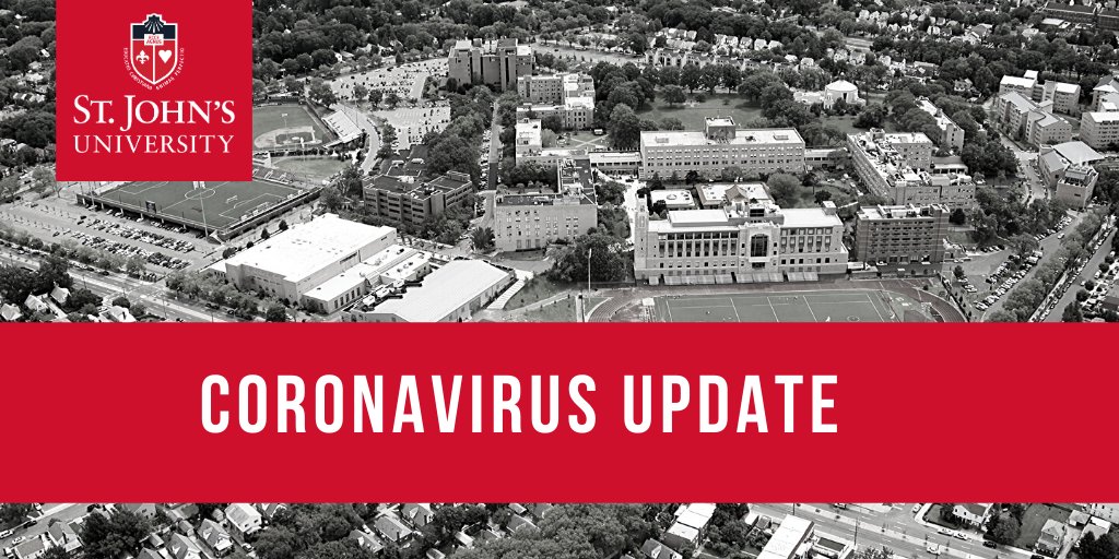 At this time, there are no known cases of COVID-19 on any of the St. John’s University campuses or locations. The safety and well-being of our students and the entire University community are of primary importance. Please see this important update: bit.ly/SJUCorona