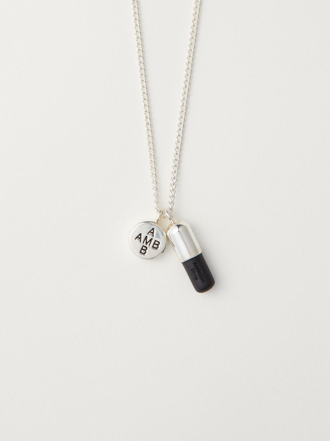 AMBUSH ピルチャーム ネックレスPILL CHARM NECKLACE