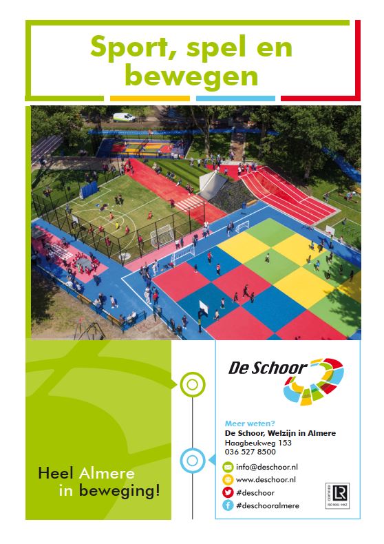 Buth_DeSchoor's tweet photo. Benieuwd naar wat @deschoor doet op het gebied van sport, spel en bewegen? We hebben nu een flyer waar een groot deel van onze initiatieven om #heelAlmereinbeweging te brengen op staat! 💪😁

Wil je hardcopy exemplaren of hem in *.pdf-formaat ontvangen? Laat het mij dan weten. https://t.co/O7ztJty230