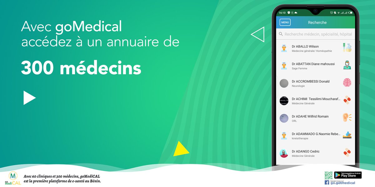 gomedicalEtVous's tweet photo. 1,2,3,4,.....33......50.....267....300 médecins 😯🔥. Le médecin qu'il vous faut est sur #goMediCAL. Trouvez le maintenant 👇🏿:
https://t.co/UXB4FHEu5V
#santé #esanté https://t.co/isHkcbRkjb