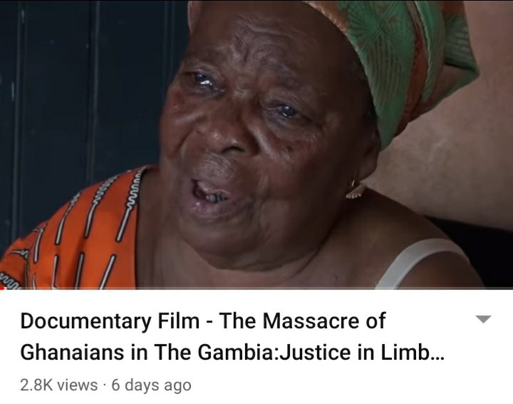 AnetaFelix's tweet photo. I'm pleased to share this documentary I've been working on with @ACILA_US_GH as part of the campaign seeking justice for the 44 people killed in The Gambia in 2005.
Kindly watch and share. Thanks. 😊
https://t.co/a6nRD4nvSj
#Jammeh2Justice #ACILA #AnetaFelix https://t.co/3xAJehrsUp