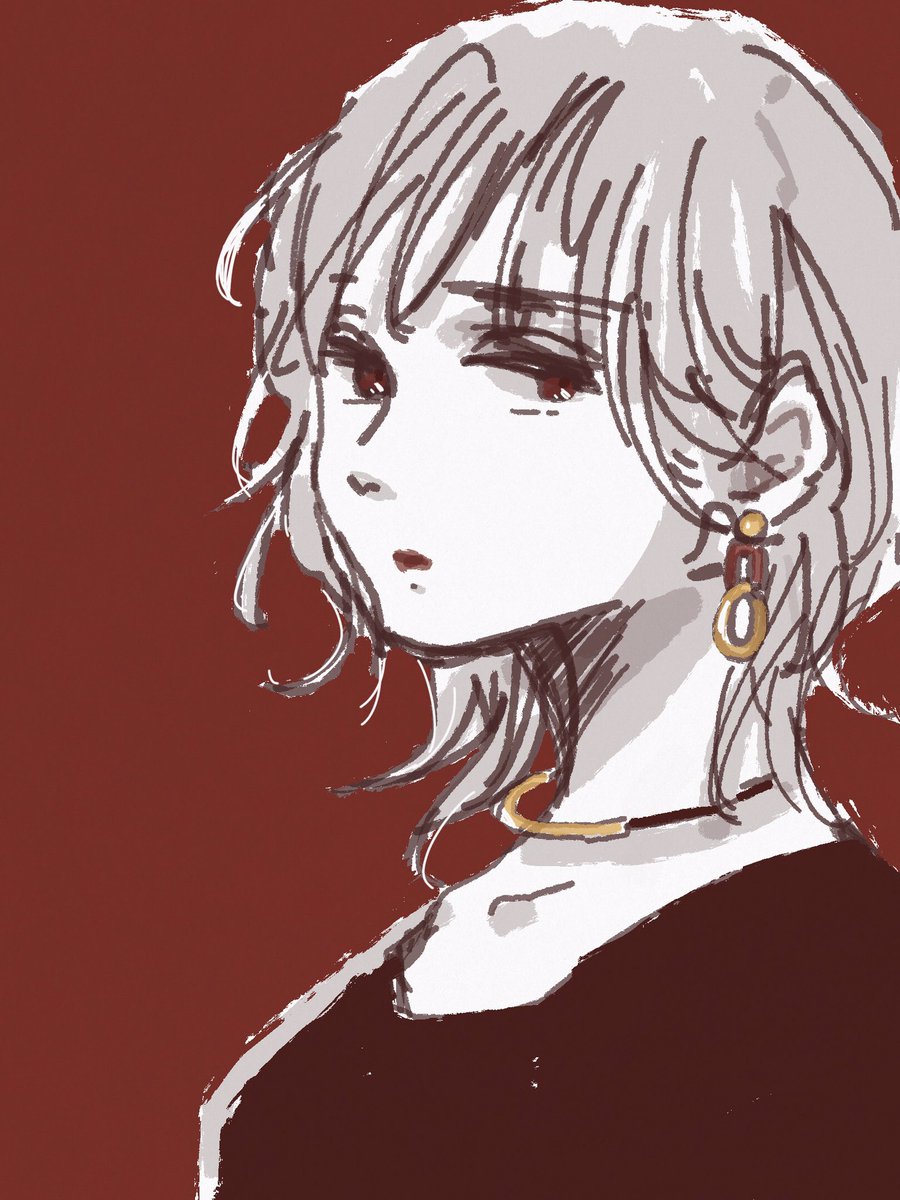 龍美 イラスト 落書き イラスト 女の子 ウルフカット デジタルイラスト 創作イラスト 龍美 イラスト 落書き イラスト 女の子 ウルフカット デジタルイラスト 創作イラスト