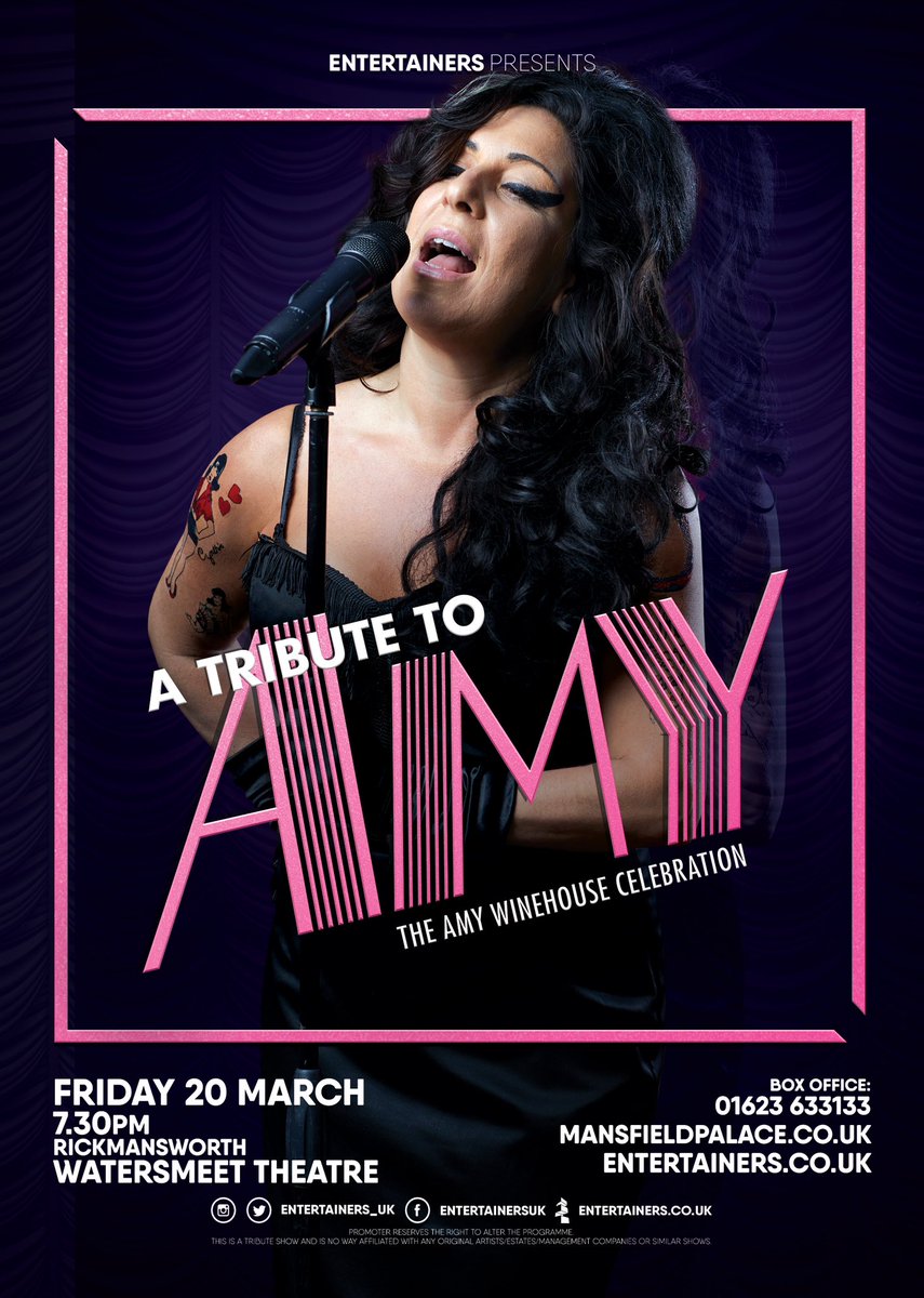 A TRIBUTE TO AMY (@atributetoamy) on Twitter photo Celebrating everything Amy, our authentic tribute, a homage, to #AmyWinehouse March dates 1st one this Saturday #Eastbourne #mothersday gift #EastSussex #Hertfordshire #Notinghamshire #ATributetoAmy by <a href="/Entertainers_UK/">Entertainers</a> pls share tickets on sale here♥️ entertainers.co.uk/show/amy-wineh… Celebrating everything Amy, our authentic tribute, a homage, to #AmyWinehouse March dates 1st one this Saturday #Eastbourne #mothersday gift #EastSussex #Hertfordshire #Notinghamshire #ATributetoAmy by <a href="/Entertainers_UK/">Entertainers</a> pls share tickets on sale here♥️ entertainers.co.uk/show/amy-wineh…