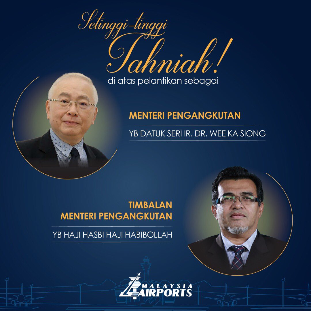 Menteri pengangkutan malaysia 2021