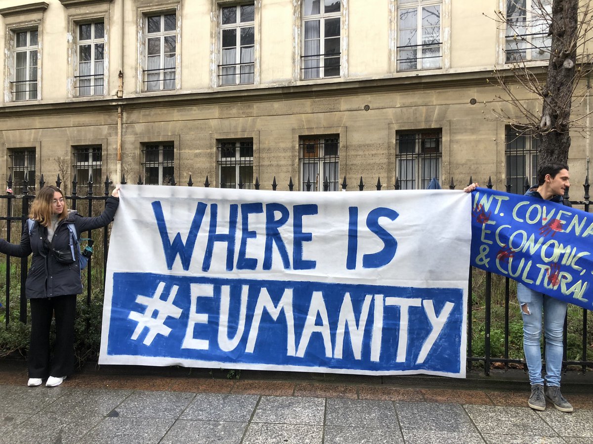 eumanity2020's tweet photo. Happening now in #Paris. Where is #EUmanity? @eumanity2020 @EU_Commission https://t.co/Zb25RWhvsq
