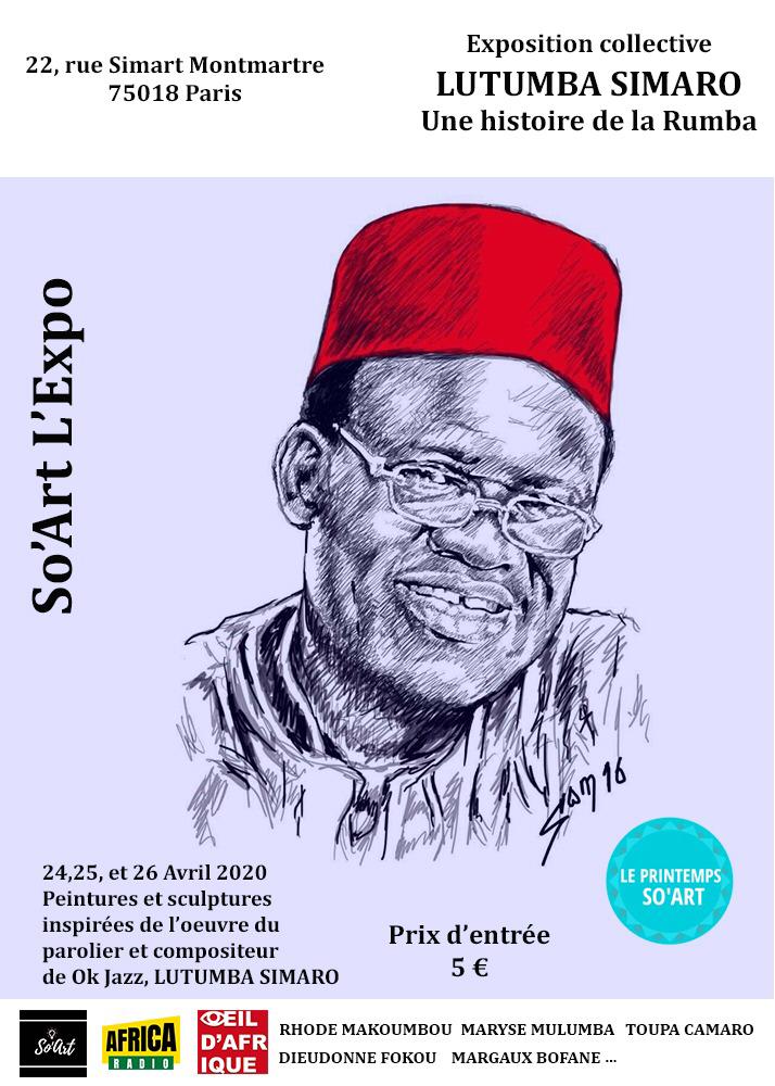 NTamaris's tweet photo. Prochaine sortie culturelle. Hommage à LUTUMBA Simaro #soart @FauneyMarien @ChrisPoos @ThMoungalla @AlainAkouala @eternel_james @congomediatime #ChezMoiAuCongo #Culture #rumba #Congo @africaradioOFF https://t.co/0gyW0NSt1T