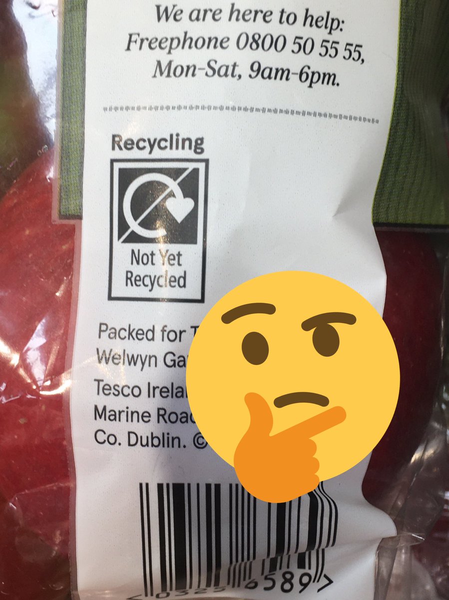 Ask_Why_Not_'s tweet photo. #WhyNot @Tesco ⁉️
#AskWhyNot #notyetrecycled #freethefruit #noplanetb #turnofftheplastictap #singeluse #carbonfootprint #recycleshame #profitbeforeplanet #planetorplastic #plasticpollution #passonplastic #recycle #plasticfree #climatecrisis #corporateresponsibility #waronplastic https://t.co/O48dP0M8gs
