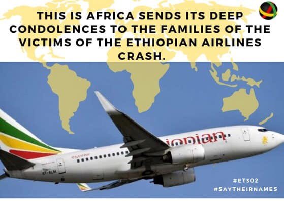 Today marks 1 year after the death of 157 people on the flight #ET302 from Addis Ababa to Nairobi. The plane crashed 6 minutes after take off. This Is Africa documented the stories of the victims through a #SayTheirNames campaign. Our hearts are forever with the deceased.