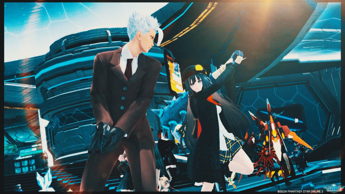 OrugaItuka_Pso2's tweet image. #好きな画像を貼って4人指名していくリレーpso2 

指名してくれたお前ら…サンキュな💓

4名指名か…俺からしちゃお前ら皆を選びてぇからよぉ…!! 🔥🔥

だからよ…許してくれよな🕺

つぅわけで団員とのSSを貼っておくぞ✨