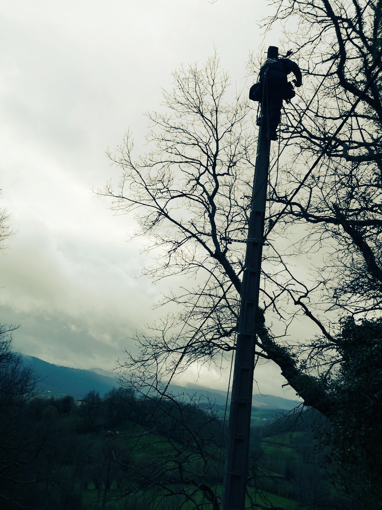 desmet_geoffrey's tweet photo. @enedis_bourg #tempeteMyriam https://t.co/vol1ytu4PR