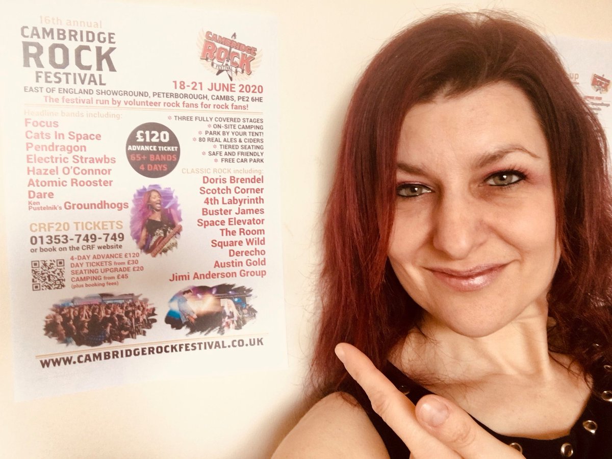 Looking forward to heading back to the <a href="/CambsRockFest/">Cambridge Rock Fest.</a> this summer :) We'll be playing on Saturday 20th June and we'd love to see you! 

Get your tickets here: cambridgerockfestival.co.uk/tickets

#rockband #rockmusic #livemusic #Festivals
