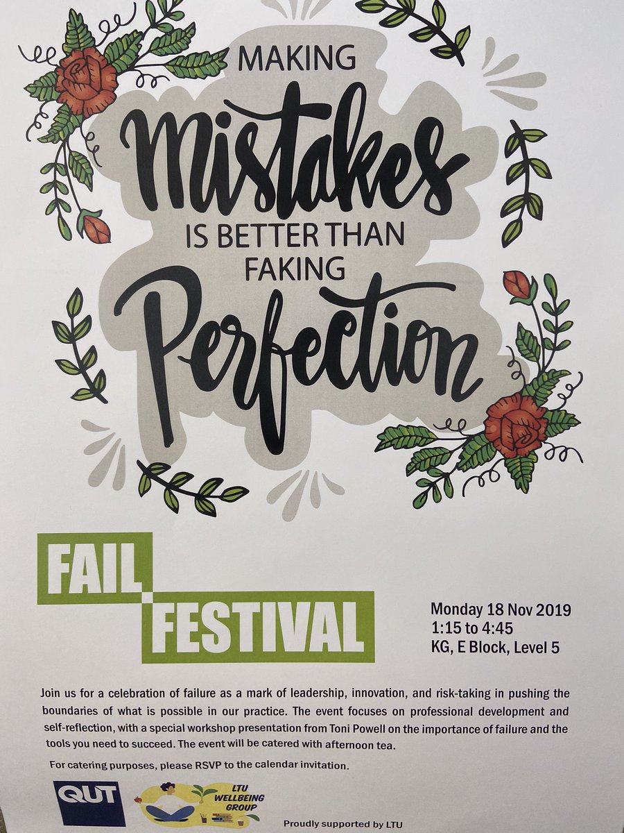 covetweet's tweet photo. We cannot tell you how much the Cove Team loves this concept, seen at @QUT today during our meeting with @ashfordrowe. Should every Brigade and Training Centre hold a #FailFestival to improve institutional learning? If they do, we’d love to support them! #PME #IntellectualEdge https://t.co/nG9PtC90tO