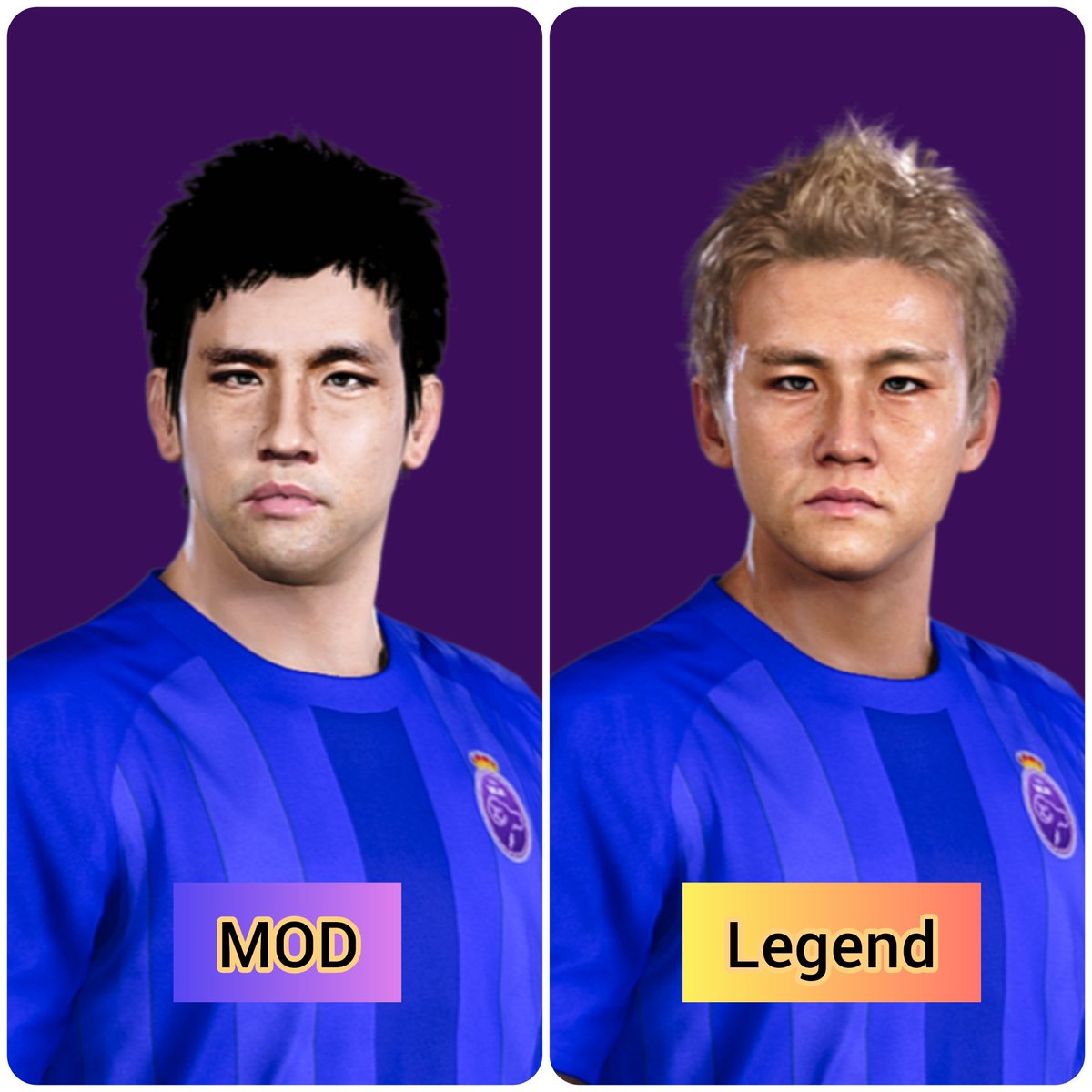 ｼﾞｪﾙﾀﾞﾝ ｶﾉ X Kano ウイイレ ウイイレ ウイイレ Modの顔とkonamiの顔を比較してみた 中村俊輔 Syunsuke Nkamura 小野伸二 Shinji Ono 稲本潤一 Jyunichi Inamoto I Compared The Face Made By The Editor With The Face Made By Konami