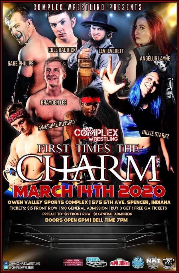 This Saturday @ComplexWrestlin 
We meet the @AwesomeOdysseyX for the second time...

A lot has changed but the results will be the same!

#Crosshairs #Bruiser #WarHoss