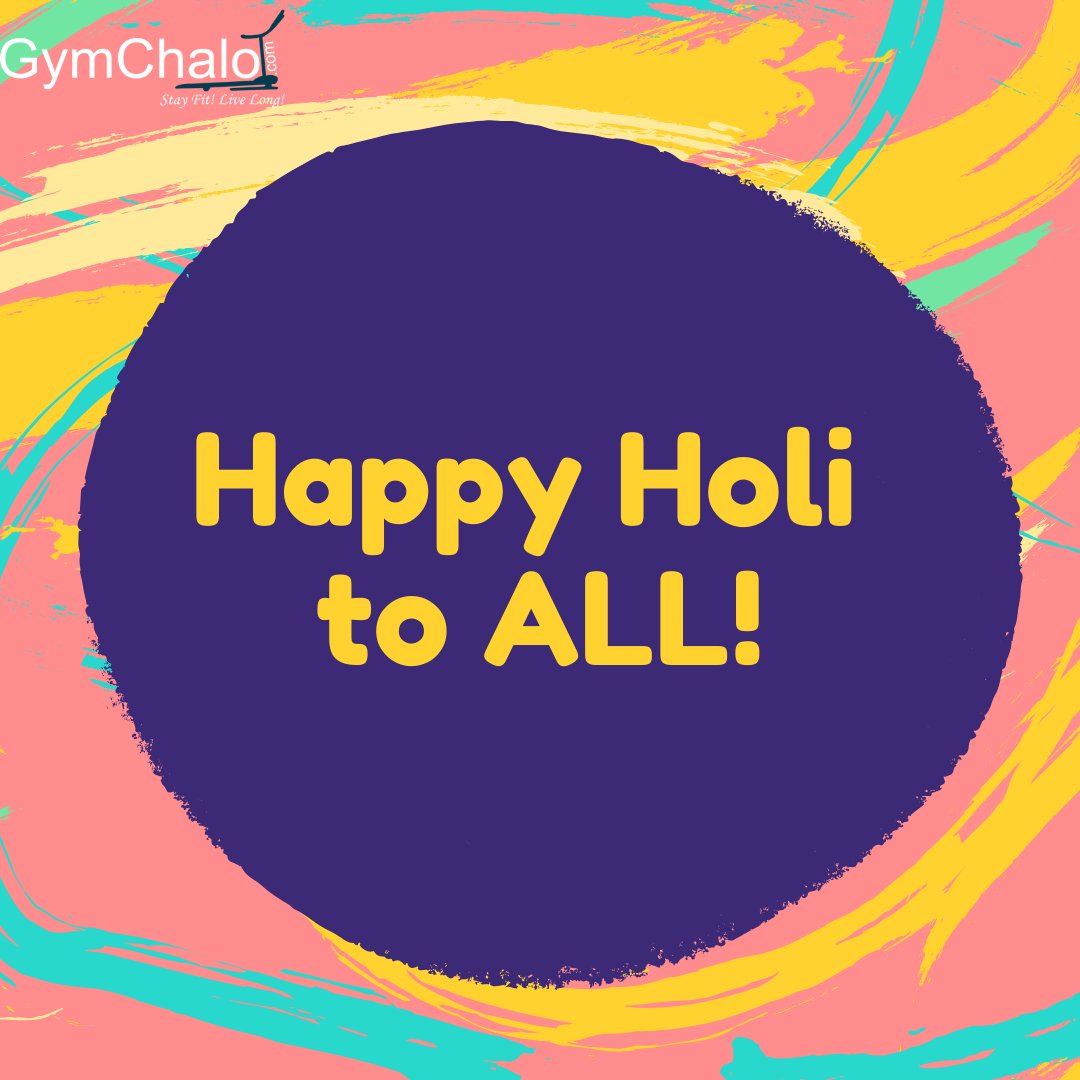 Gymchalo's tweet photo. Happy Holi To All! https://t.co/Er2Pm9dn8u