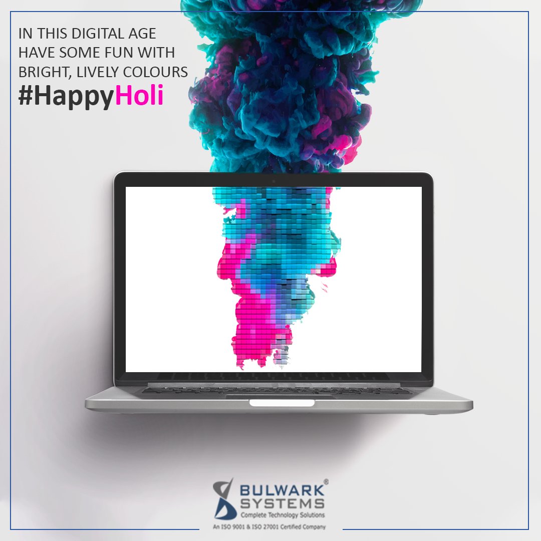 BulwarkSystems's tweet photo. Let the colors of Holi spread the message of peace and happiness. Unleash the inner child within you this Holi. Breathe, Enjoy, and Get together with those friends with whom you spent your childhood with.

#holiparty  #holi2020 #colourful #holifestival #holifestivalofcolours https://t.co/3rdwJHw9Re