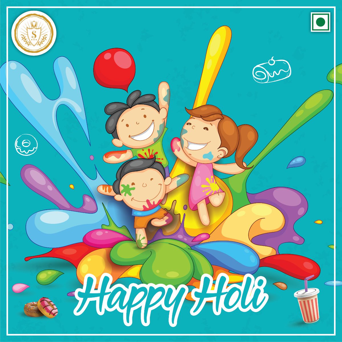 sweitsmith's tweet photo. Holi hai...In this auspicious, colorful day of Holi celebration, let's make it fill with food, fun and fortune colors! We wish your life never devoid of color. Happy Holi everyone!:)
. 
. 
. 
#sweitsmith #happyholi https://t.co/4WTwzLVhry