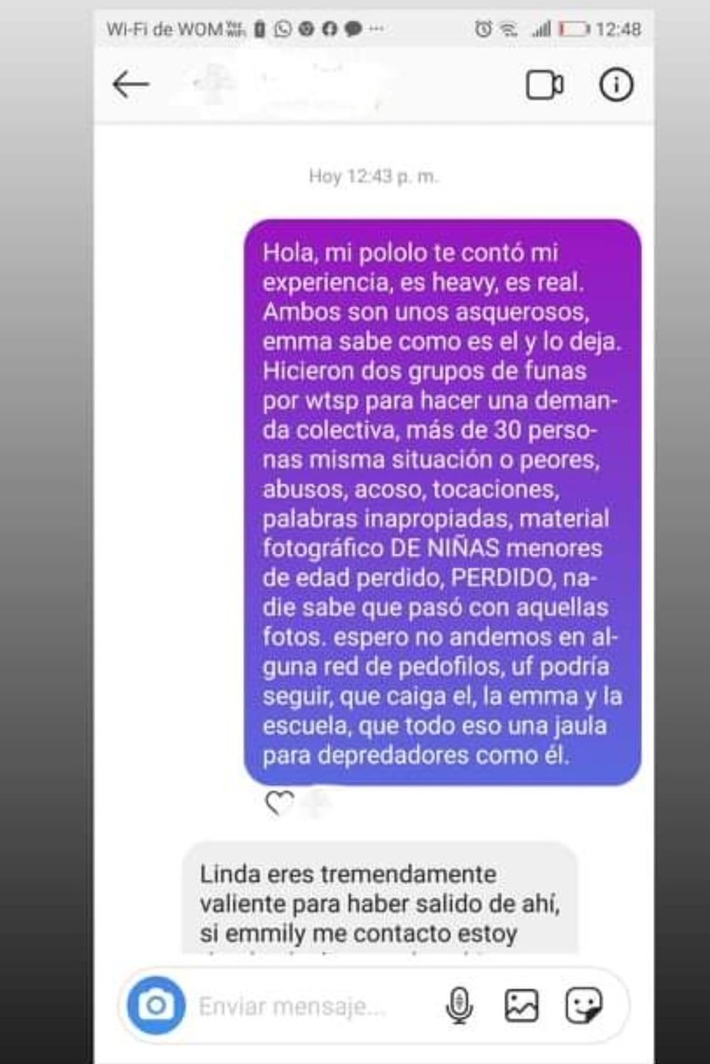 galaz_viviana's tweet photo. Nuevos testimonios de la #funa hacia el Violador y abusador #mauriciotoro fotógrafo de menores de edad en agencia de la diseñadora Emma Shatky en #Antofagasta https://t.co/DxstM8BGiH