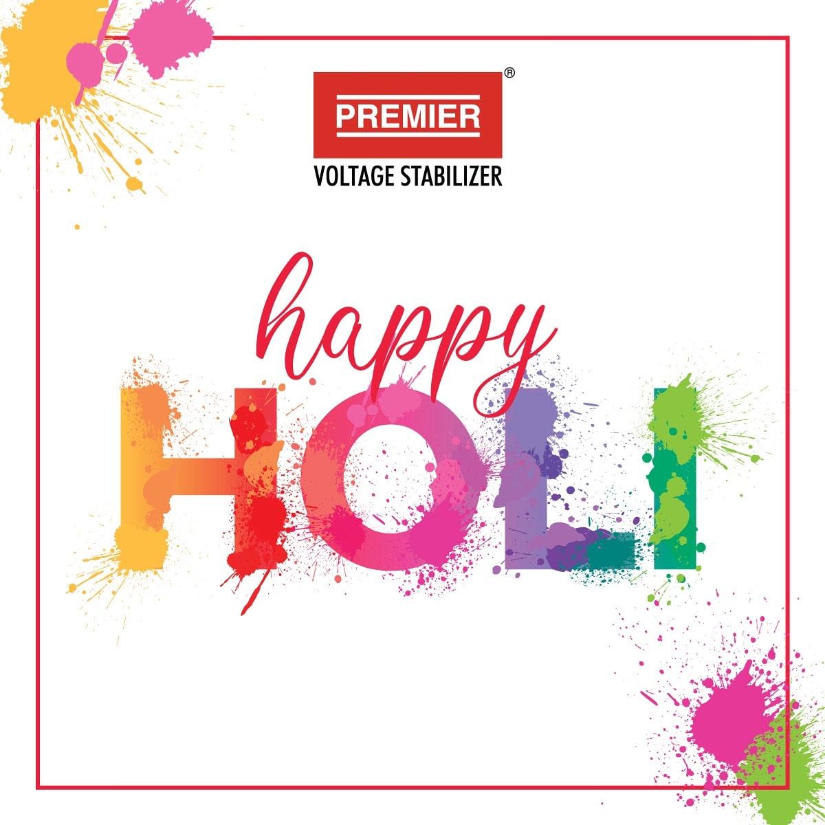 PStabilizer's tweet photo. 👉Wishing you good health and prosperity. May God shower his blessings on you on the auspicious occasion of Holi.” Premier Stabilizer Wishes you all a Happy Holi😀
#Premier #PremierStabilizer #Stabilizer #HappyHoli #HappyHoli2020 #Colour #Celebration #Festival #Family https://t.co/k16yVcv82O