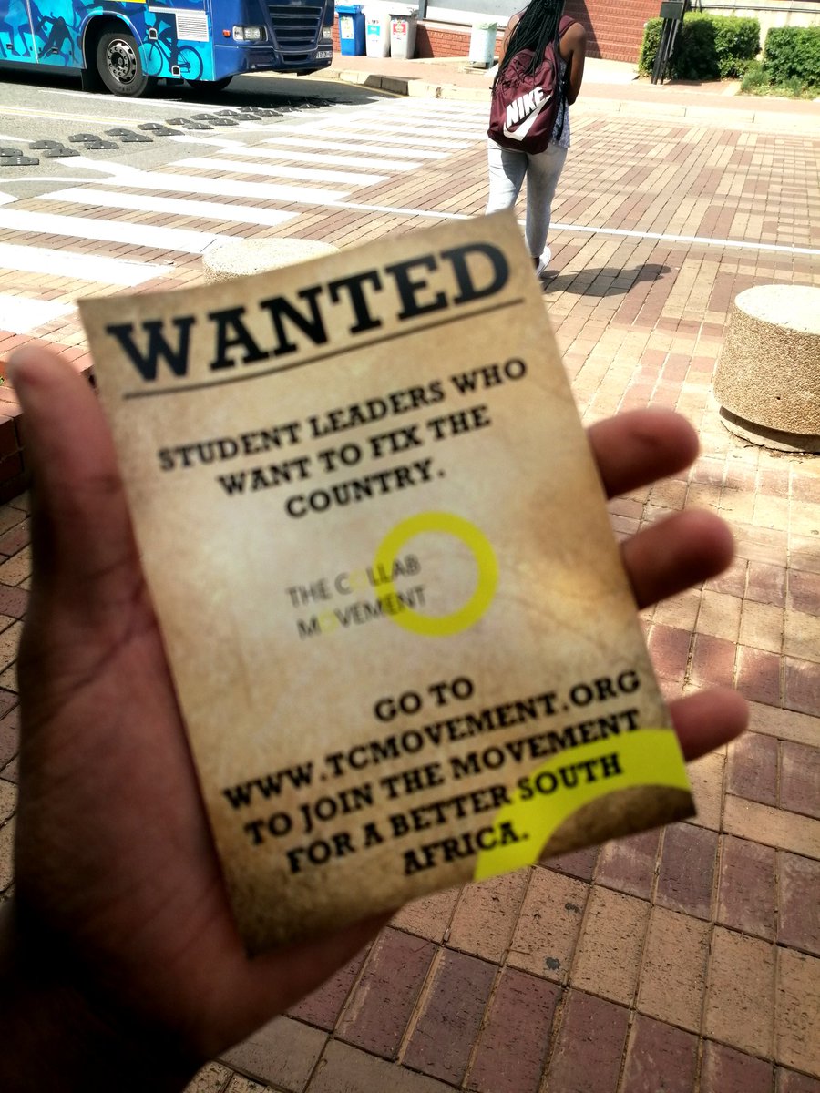 MovementCollab's tweet image. It was a good day at Wits University yesterday, talking to students and handing flyers out.

We will visit other communities and institutions, as we build our structures. One new member at a time. 

To join, visit tcmovement.org