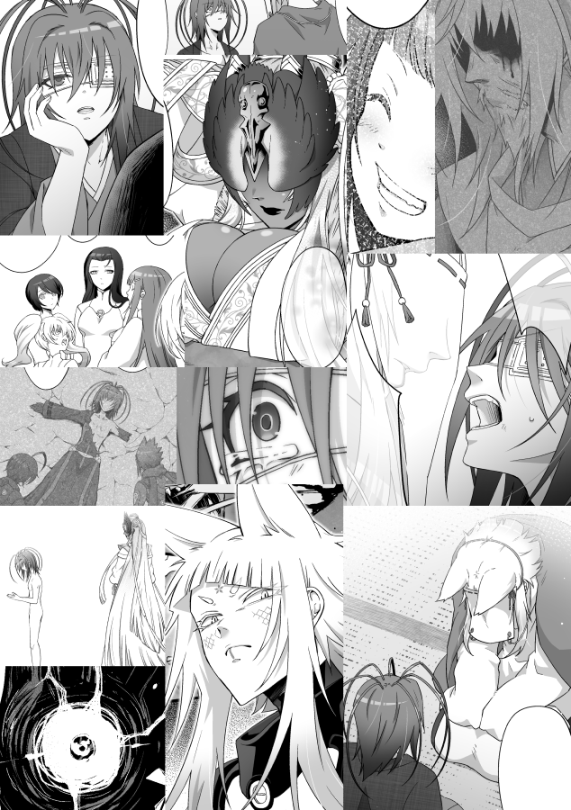 約7ヶ月かけてやっと完成した双星漫画のサンプルヾ(:3ノシヾ)ノシ
まさか途中でぎっくり腰になるとは思わなかった(笑)
#双星の陰陽師 