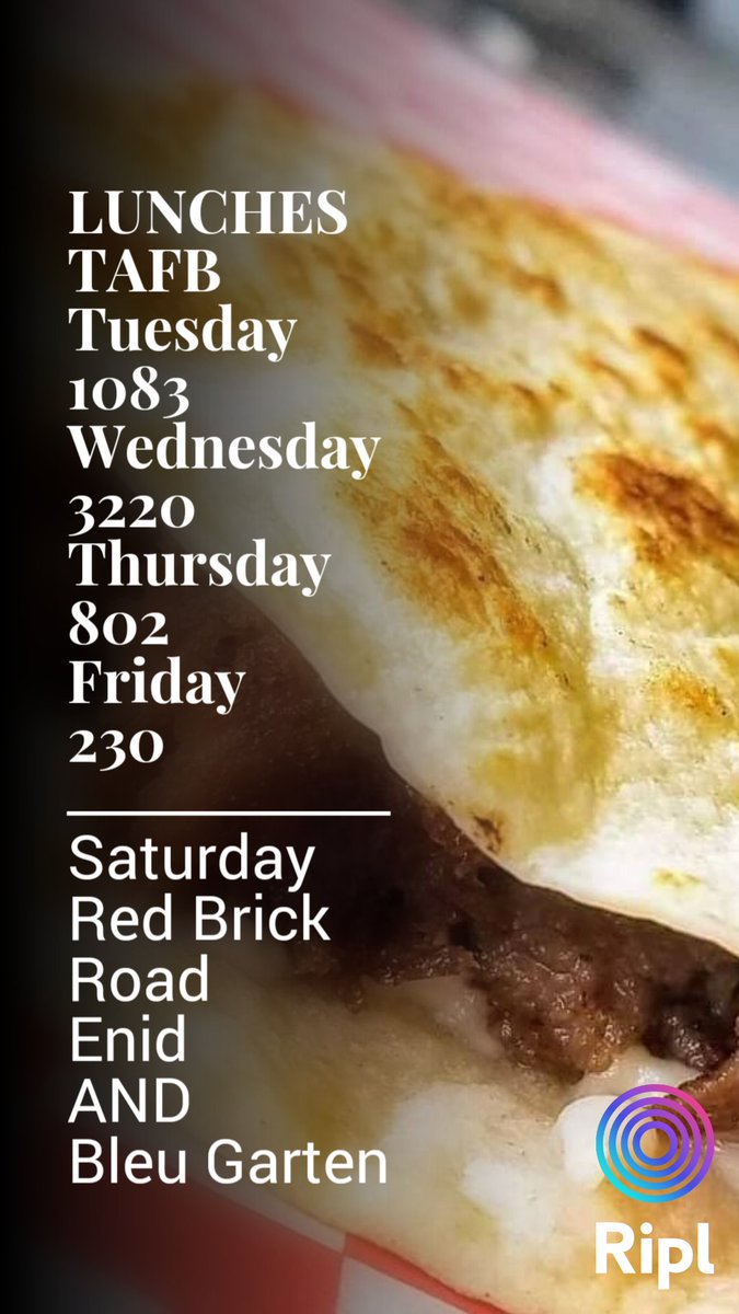 rollingcafeok's tweet photo. @Team_Tinker @CityofEnid @BleuGarten @EnidBuzz @MainStreetEnid https://t.co/Q7ZnBxlTkM