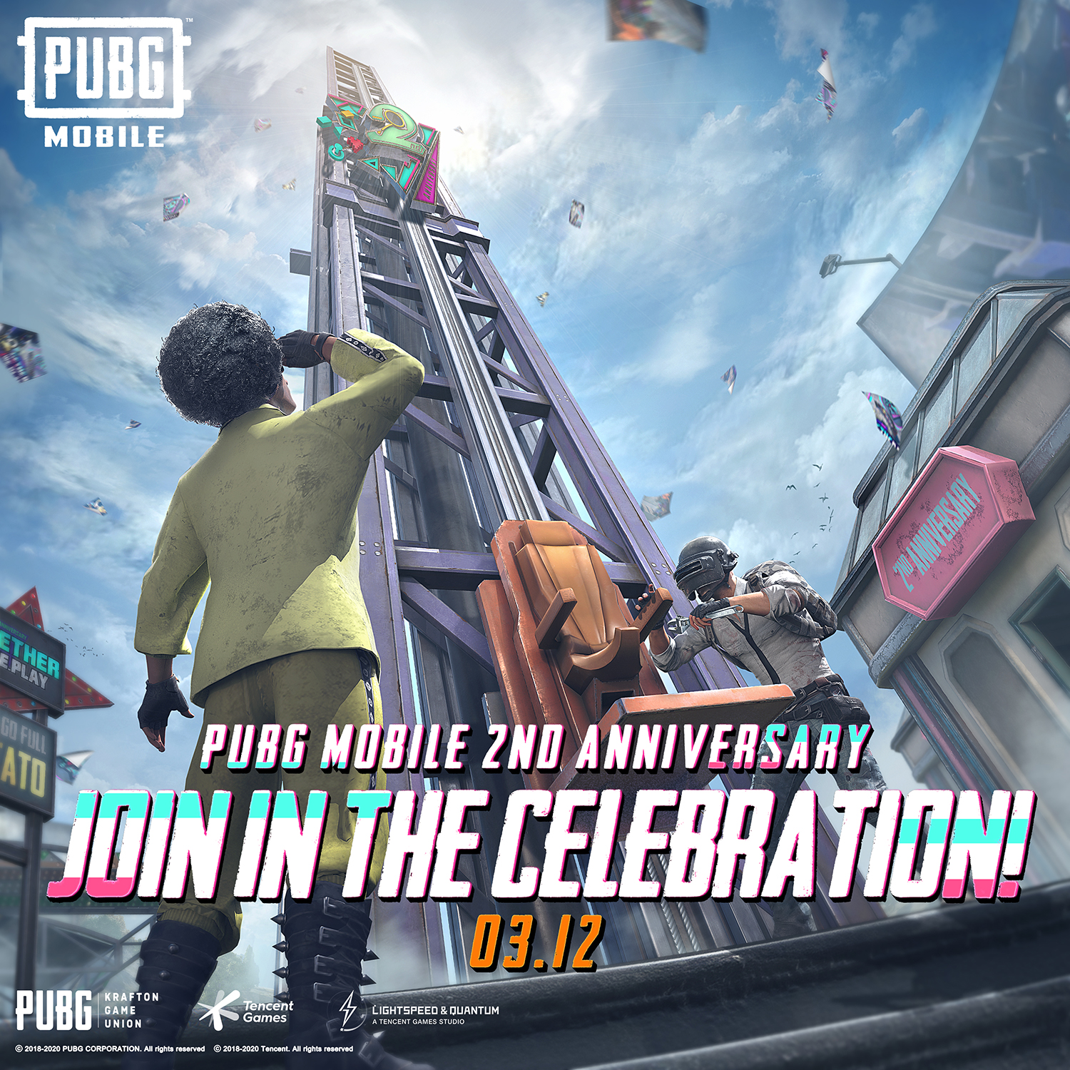 Pubg Mobileさんのツイート We Re Only Three Days Away From The Pubg Mobile 2nd Anniversary What Event Are You Most Excited About 2getherweplay T Co S75ucxdezu Pubg Mobileさんのツイート We Re Only Three Days Away From The Pubg Mobile 2nd Anniversary What Event Are You Most Excited About 2getherweplay T Co S75ucxdezu