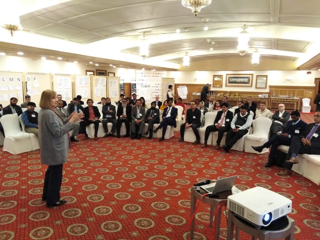 UPSIGN_Network's tweet photo. A busy day at the Global Development Workshops today with day 2 of #WS1 on Agri-Nutrition and Food Security underway.
The participants are getting ready for the consortia presentations, #staytuned
#PK2020 #UPSIGN2020 #UKRI #GCRF https://t.co/6UEh5DypDc