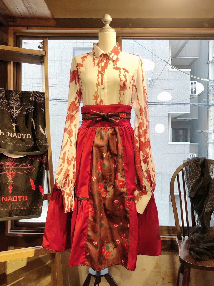 鳥籠ワンピース