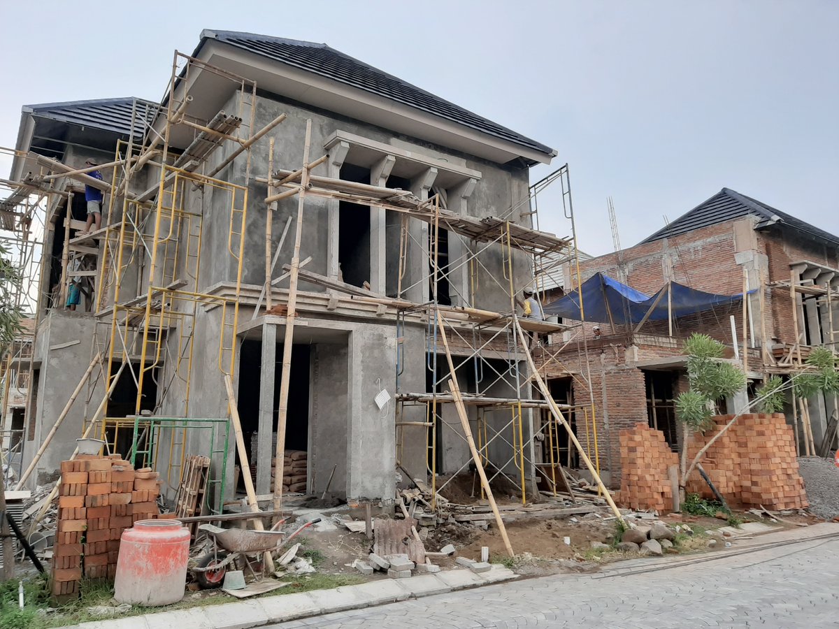 merapiarsita's tweet photo. Progress pembangunan di PERUMAHAN KUANTAN REGENCY KWARASAN.

PT. MERAPI ARSITA GRAHA
Jl. A.M Sangaji No. 64 Yogyakarta 55233.
Telp (0274) 543914 / 543915

#rumahdijual #jualrumah #rumahkpr #rumahsiaphuni #infoproperti #properti #rumahdijualmurah #rumahminimalis #kavling #rumahcom https://t.co/z2yhJMol0R