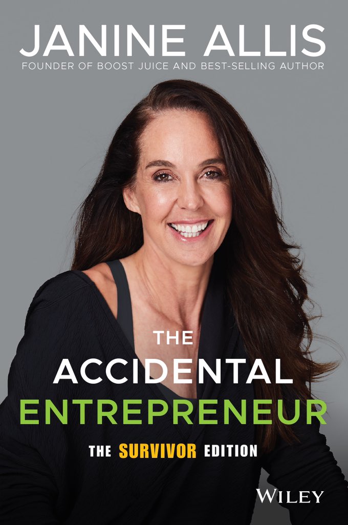 The new updated version of the accidental entrepreneur is out now, with all the behind the scenes whilst on Survivor booktopia.kh4ffx.net/OxqAr