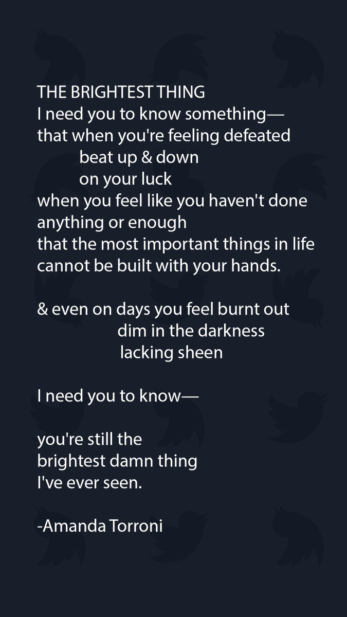 I love this poem by <a href="/amandatorroni/">Amanda Torroni</a> from her book "Stargazing at Noon"

amazon.com/Stargazing-at-…